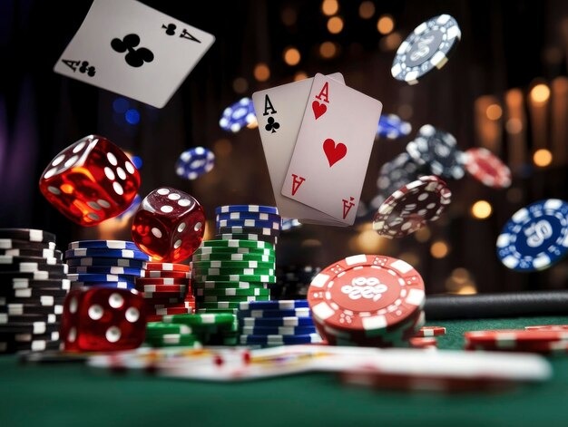 Mobile phone showing jp togel Ceme Online gameplay with hand cards and betting interface